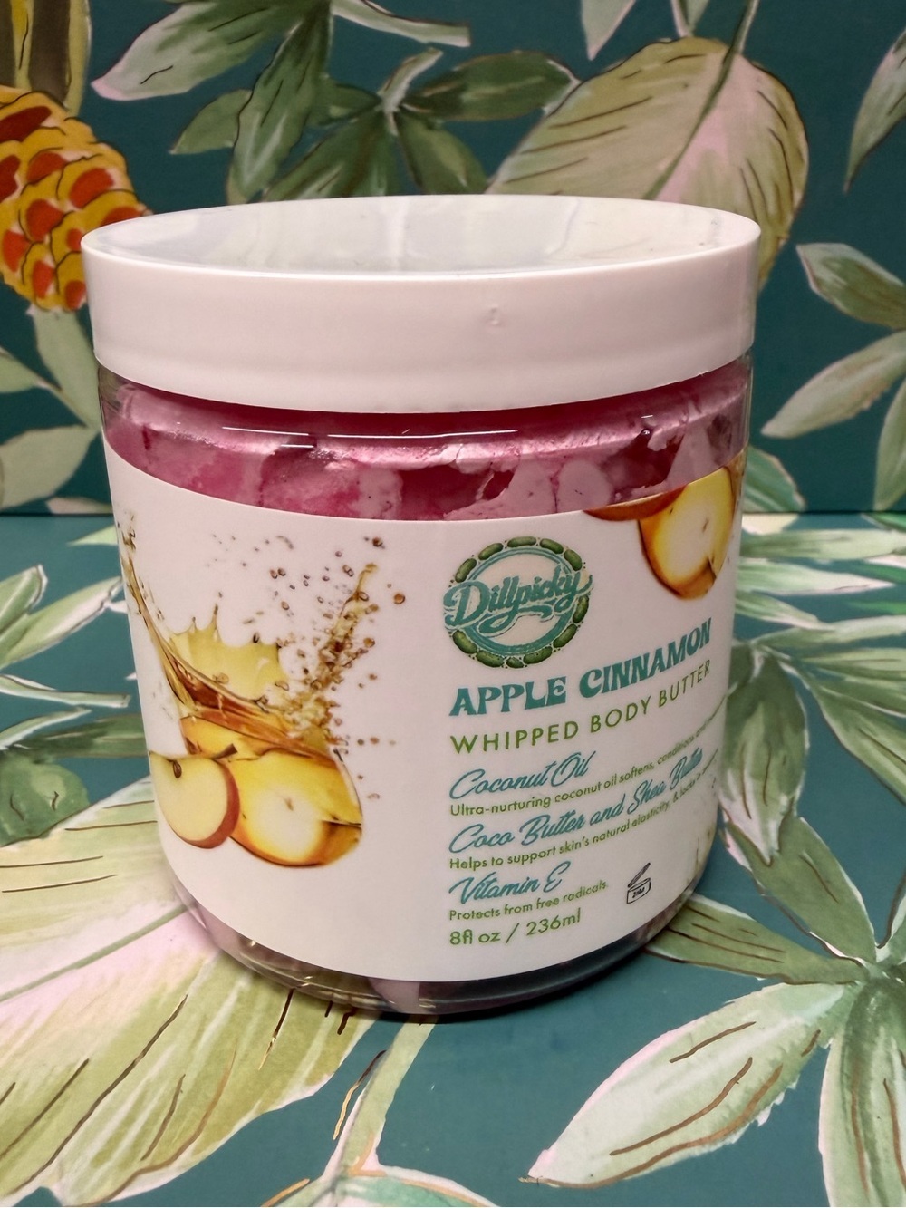 Aminnah x DillPicky Apple Cinnamon Whipped Body Butter 8oz NWT Rare